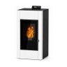 Salamandra a Pellets Chapa 13Kw Riviera Branca Delba Salamandra a Pellets Chapa 13Kw Riviera Branca Delba