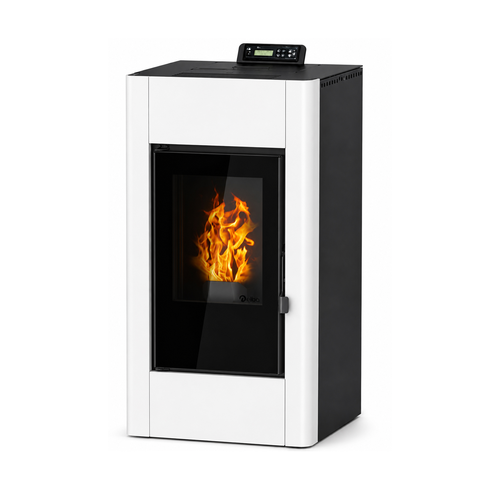 Salamandra a Pellets Chapa 13Kw Riviera Branca Delba