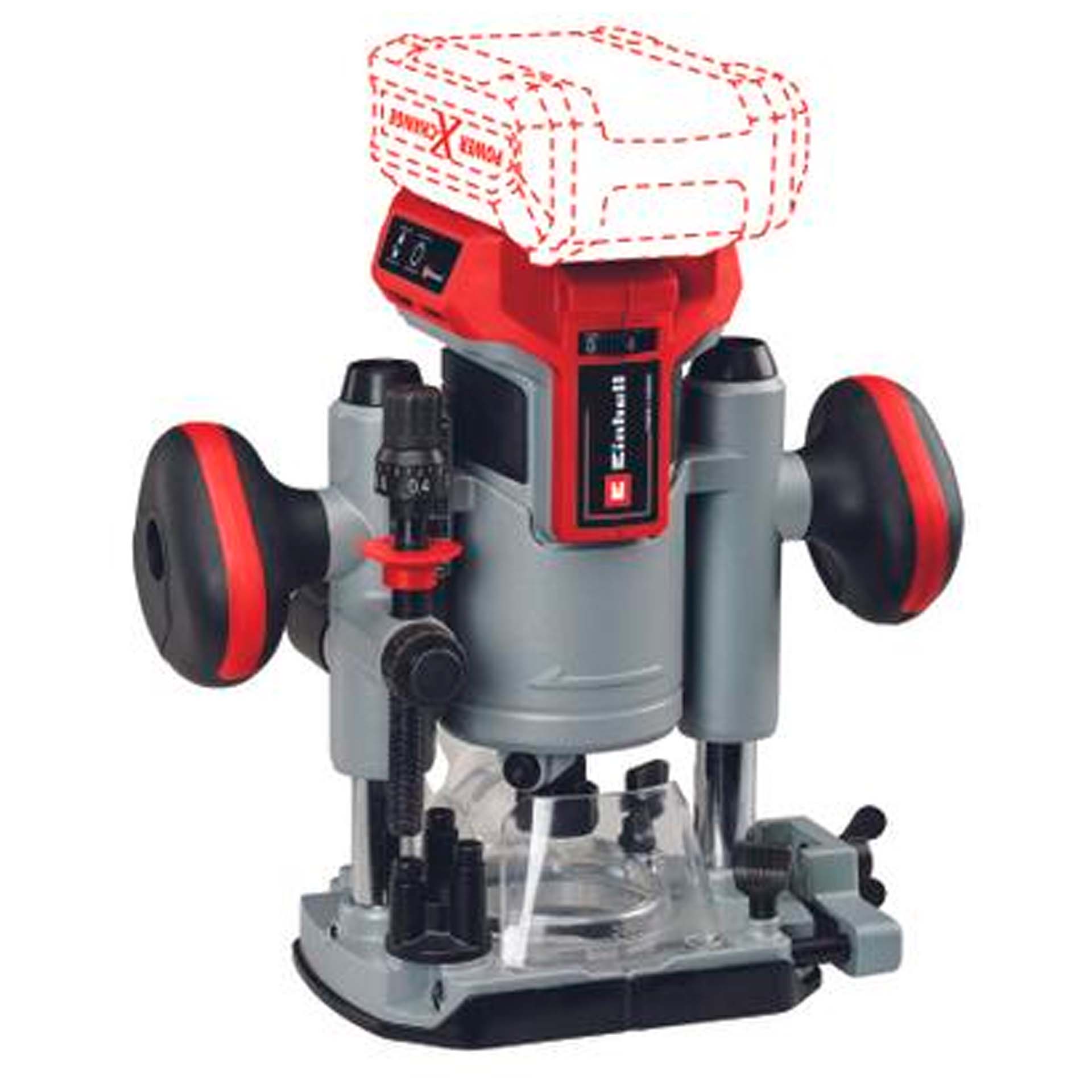Tupia de Mão 35mm 18V sem Bateria Brushless TP-RO 18 LI BL Solo Einhell