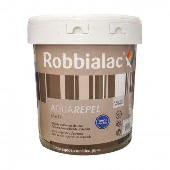 Tinta Acrílica Mate Branco 15 L Aquarepel Robbialac Tinta Acrílica Mate Branco 15 L Aquarepel Robbialac