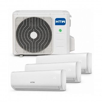 Pack Ar Condicionado 3x1 9000BTU + 9000BTU + 9000BTU HTW