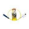 Limpa Chamin�s Pellets Nylon 2m com Escovilh�o 80mm Fireshop