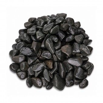 Saco de M�rmore Preta Rolado 3/6cm 25kg