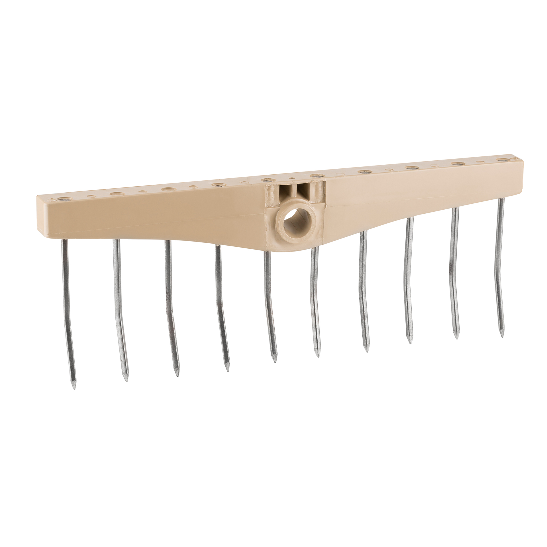 Ancinho de 10 Dentes Plástico