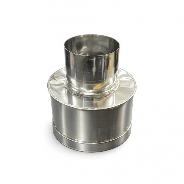 Manguito União Simples Fêmea a Duplo 80-130mm Inox Nortuflex Manguito União Simples Fêmea a Duplo 80-130mm Inox Nortuflex