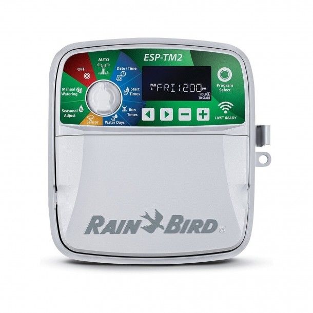 Programador de Rega 8 Estações Interior/Exterior 230V ESP-TM2 Rain Bird Programador de Rega 8 Estações Interior/Exterior 230V ESP-TM2 Rain Bird
