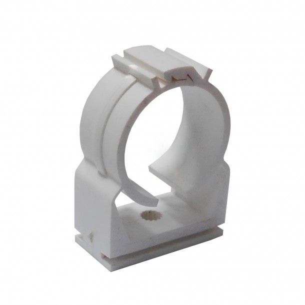 Abra�adeira Simples Ajust�vel Nylon Branca 10 Unidades
