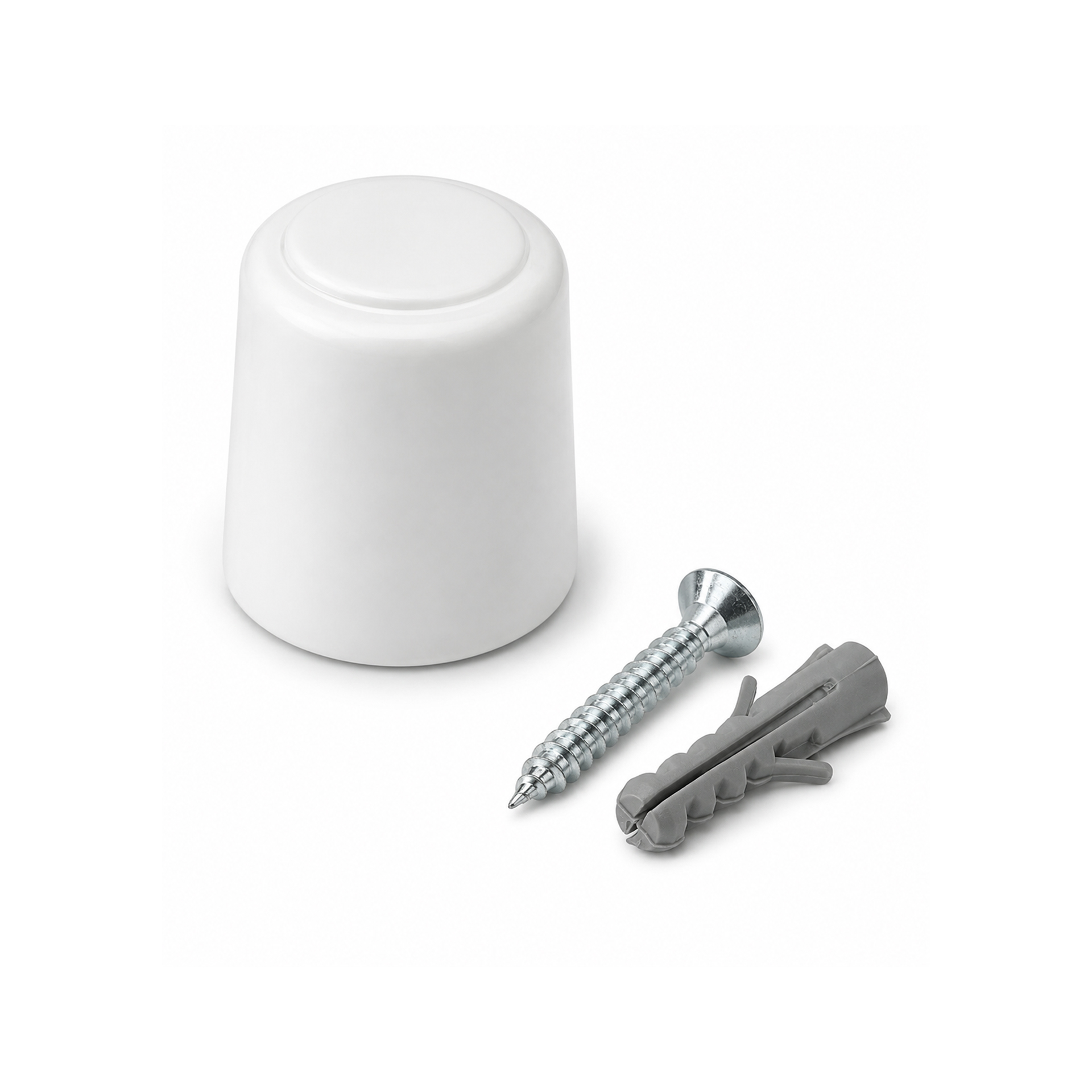 Batente de Porta Parafuso 28x34mm PVC Branco