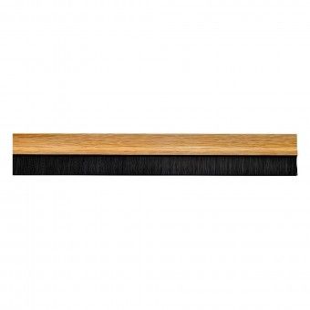 R�gua Veda Portas Adesivo com Escova 100cm PVC Carvalho