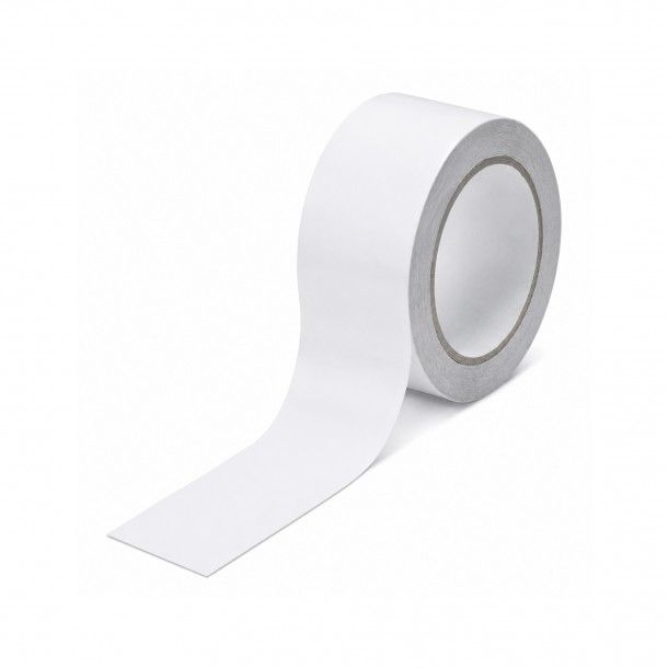 Fita Dupla Face para Alcatifa 50x0,8mm 25M Branca Inofix Fita Dupla Face para Alcatifa 50x0,8mm 25M Branca Inofix