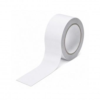 Fita Dupla Face para Alcatifa 50x0,8mm 25M Branca Inofix