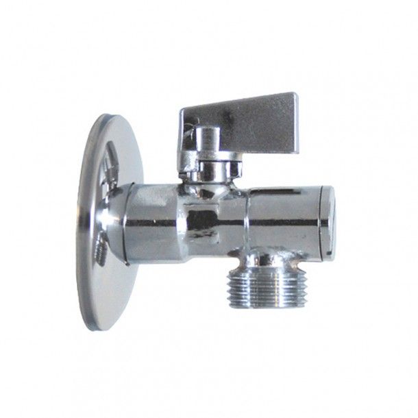 Torneira de Esquadria com Filtro 20x20mm Eco Lat�o Cromado