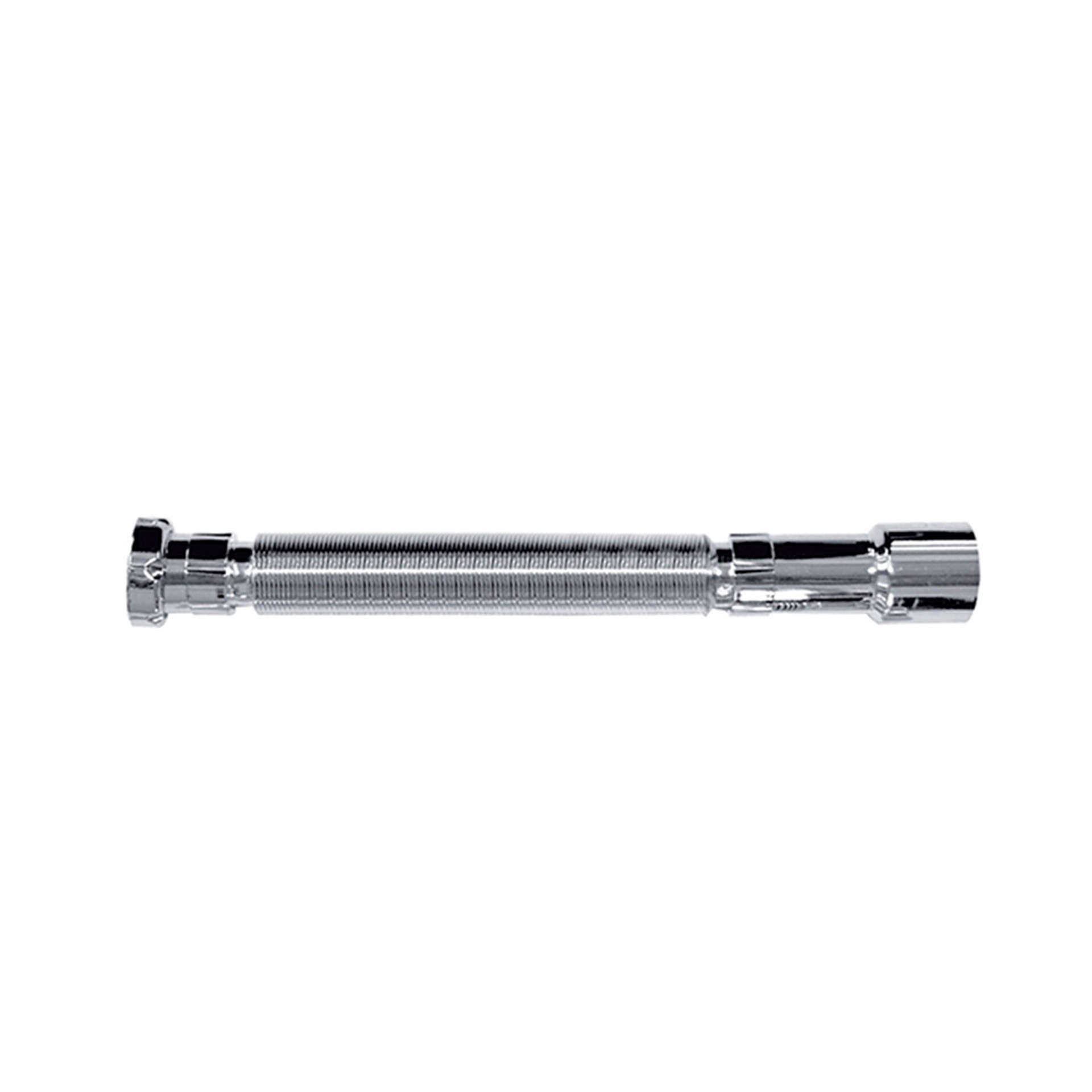 Tubo Extensível 36/82cm com Porca e Junta Plana 32/40mm Cromado Jimten A-131