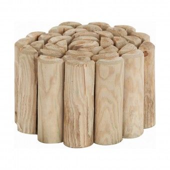 Bordadura de Madeira Flex�vel de Jardim 20x150cm Catral