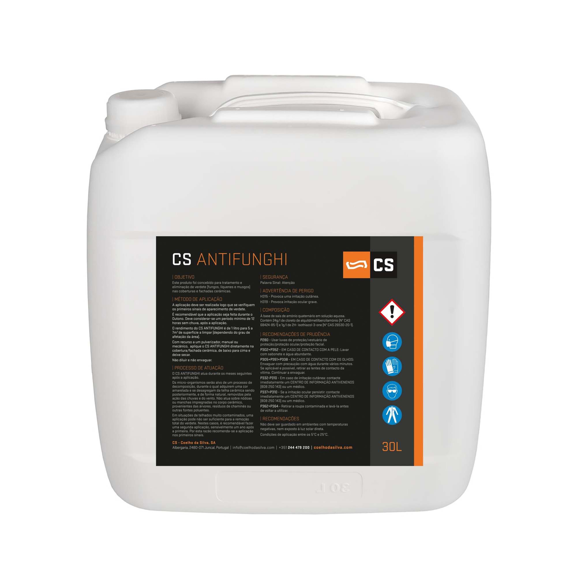 Lava Telhados a Seco Antifunghi 30L CS