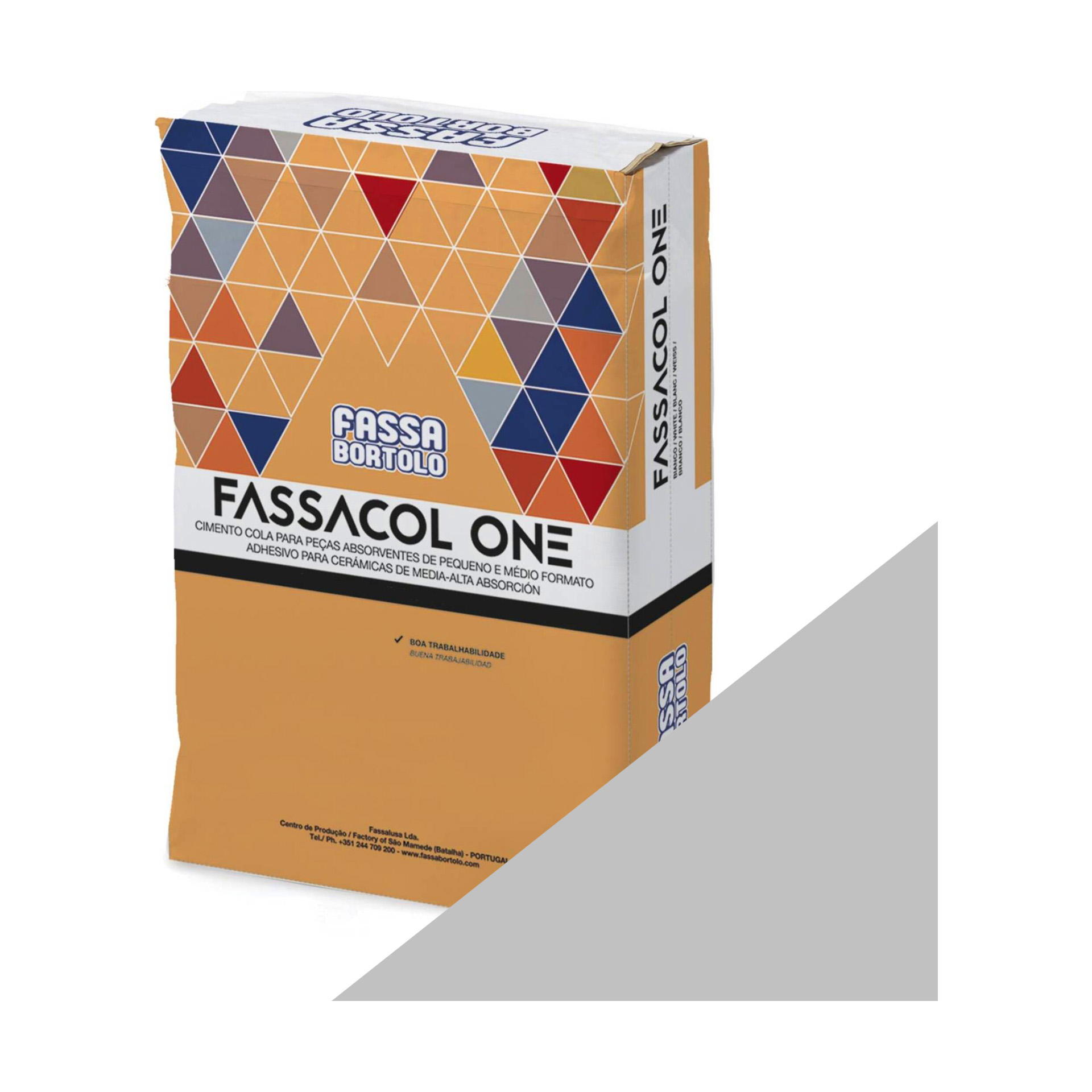 Cimento Cola para Cerâmica Fassacol One Fassa 25Kg