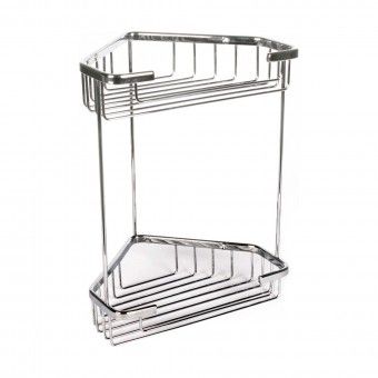 Cesto de Canto para Duche Krom Inox Tatay