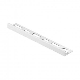 Perfil de Acabamento para Cer�mica Jolly-AC Lacado Branco 2,50m Schluter