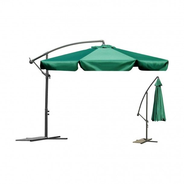 Guarda-Sol com Aba de Ferro Verde 3M Guarda-Sol com Aba de Ferro Verde 3M