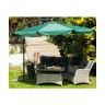 Guarda-Sol com Aba de Ferro Verde 3M Guarda-Sol com Aba de Ferro Verde 3M