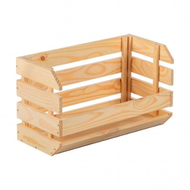 Caixa de Arruma��o Empilh�vel 600x285x353mm Madeira Astigarraga