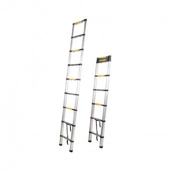 Escada Telesc�pica 9 Degraus 2,61m Ferral