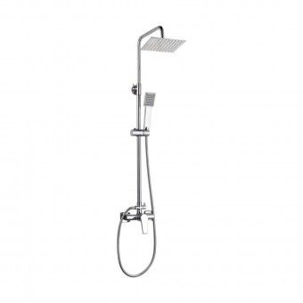 Coluna de Duche Extens�vel Roma Cromado AAM