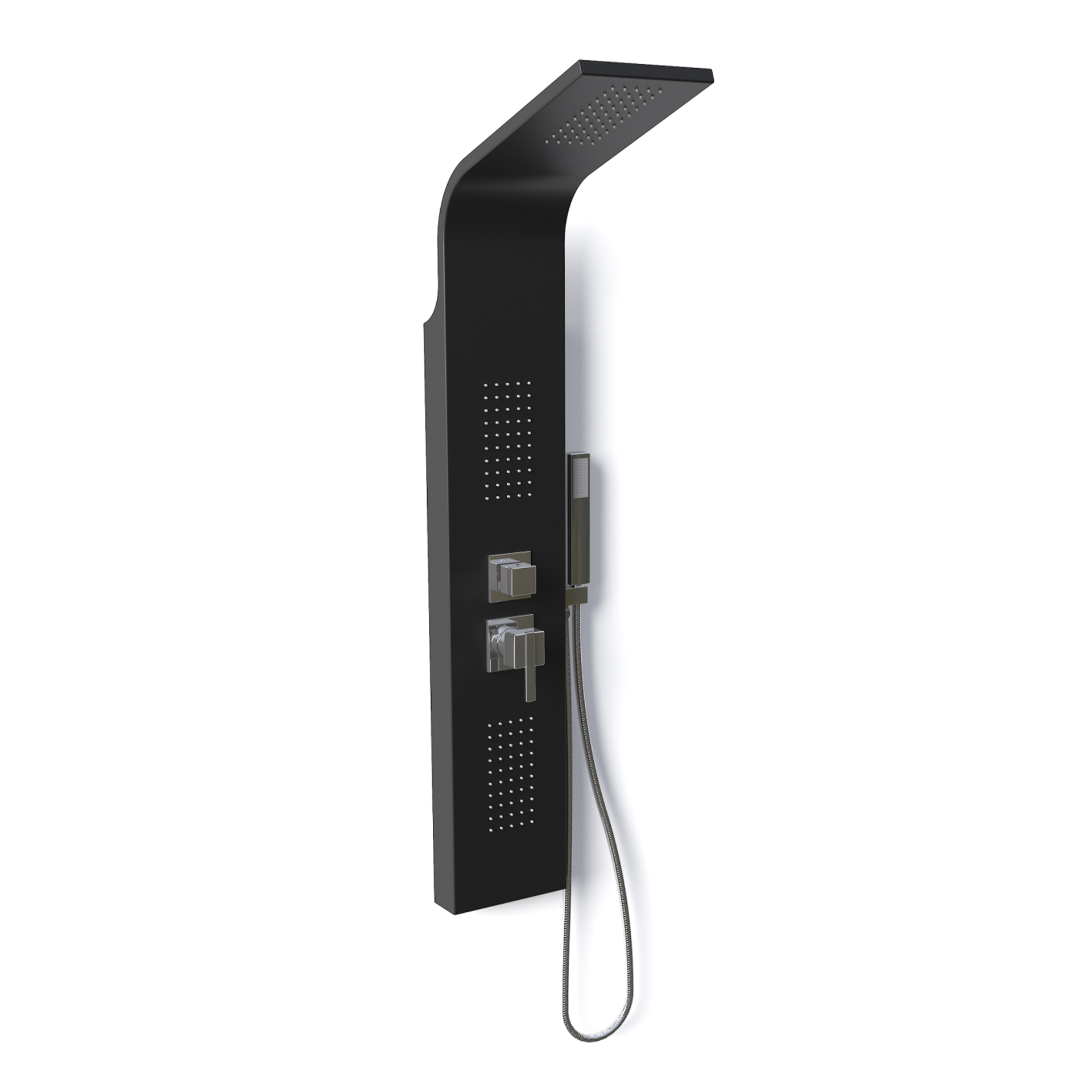 Coluna de Duche Preto Mate 200x1195mm AFJ