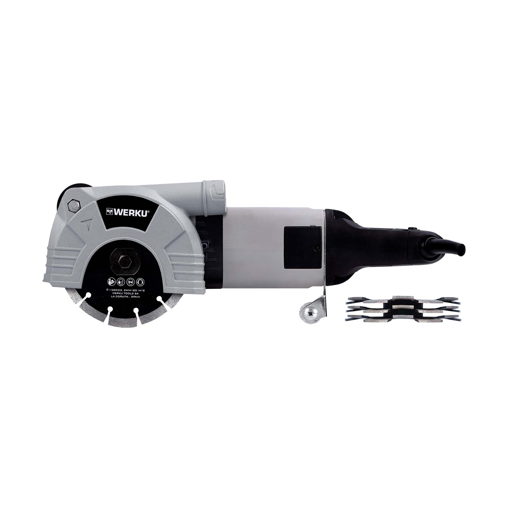 Máquina de Abrir Roços 150mm 2400W WK403230 Werku
