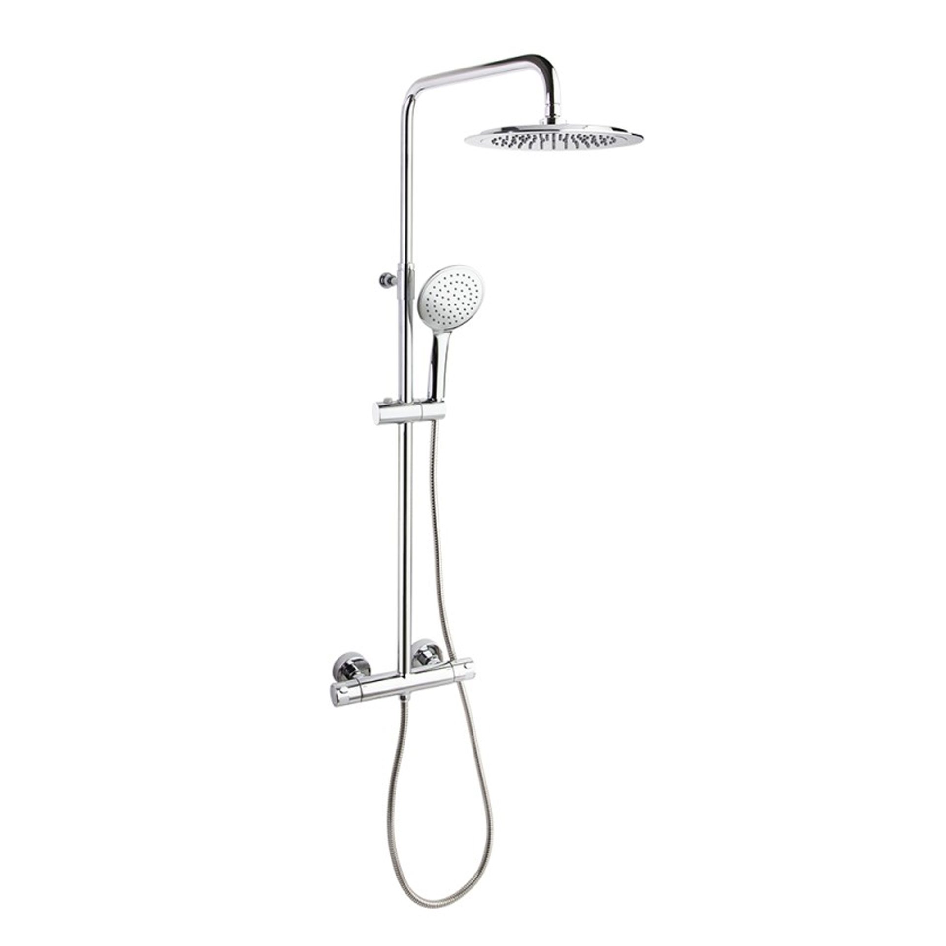 Coluna de Duche Termostática Termotech Cromado