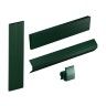 Kit de Ocultação para Rede Metálica PVC Verde Jaben Kit de Ocultação para Rede Metálica PVC Verde Jaben