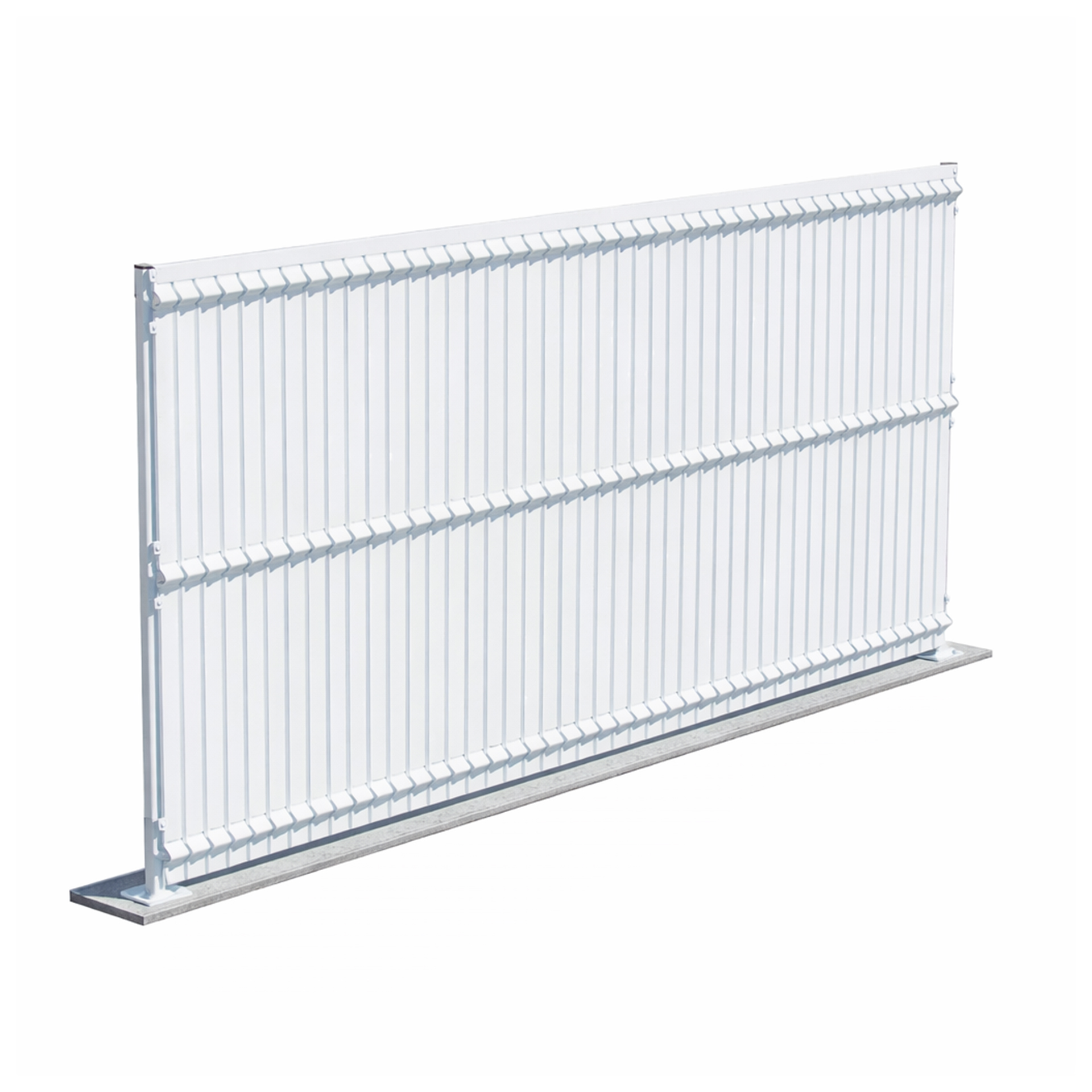 Kit de Ocultação para Rede Metálica PVC Branco Jaben