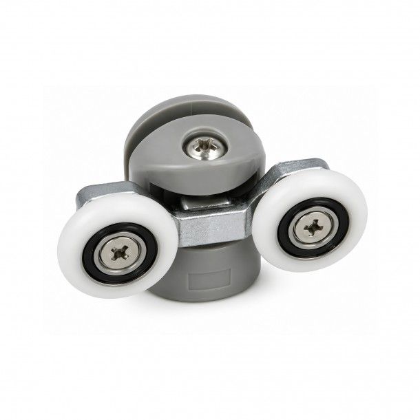 Rodízio para Portas de Duche com Mola PMC04 23mm Rodízio para Portas de Duche com Mola PMC04 23mm