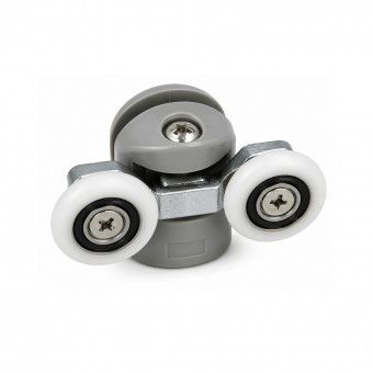 Rod�zio para Portas de Duche com Mola PMC04 23mm
