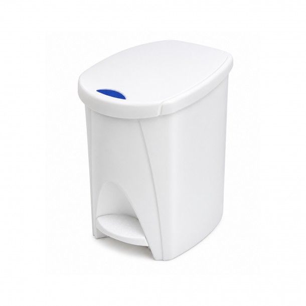 Balde de Lixo WC Plástico Branco 7L Balde de Lixo WC Plástico Branco 7L