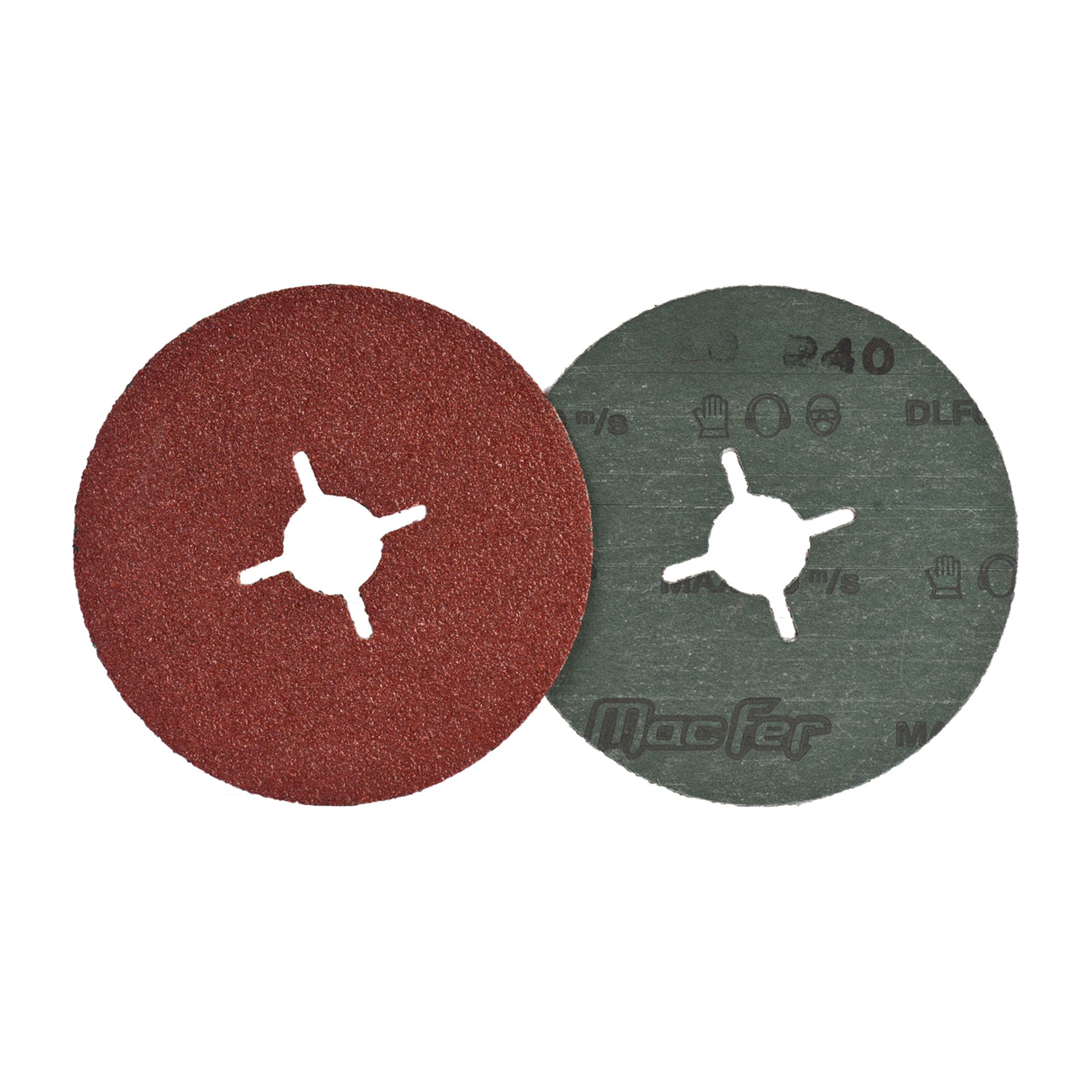 Disco Lixa Fibra Multiusos 115mm P100 Macfer