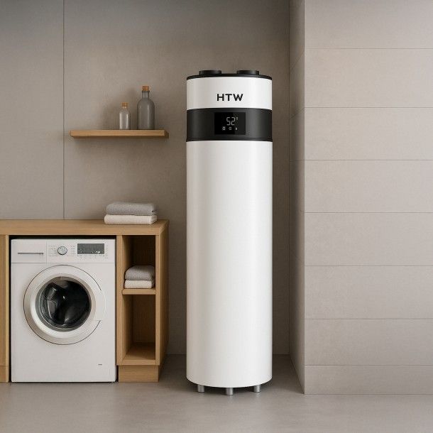 Bomba de Calor Aerot�rmica AQS com Serpentina 300L ATS-300SR290A HTW