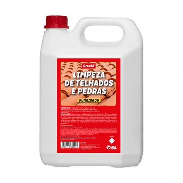 Lava Telhados e Pedras Fungigrou 5L Lava Telhados e Pedras Fungigrou 5L