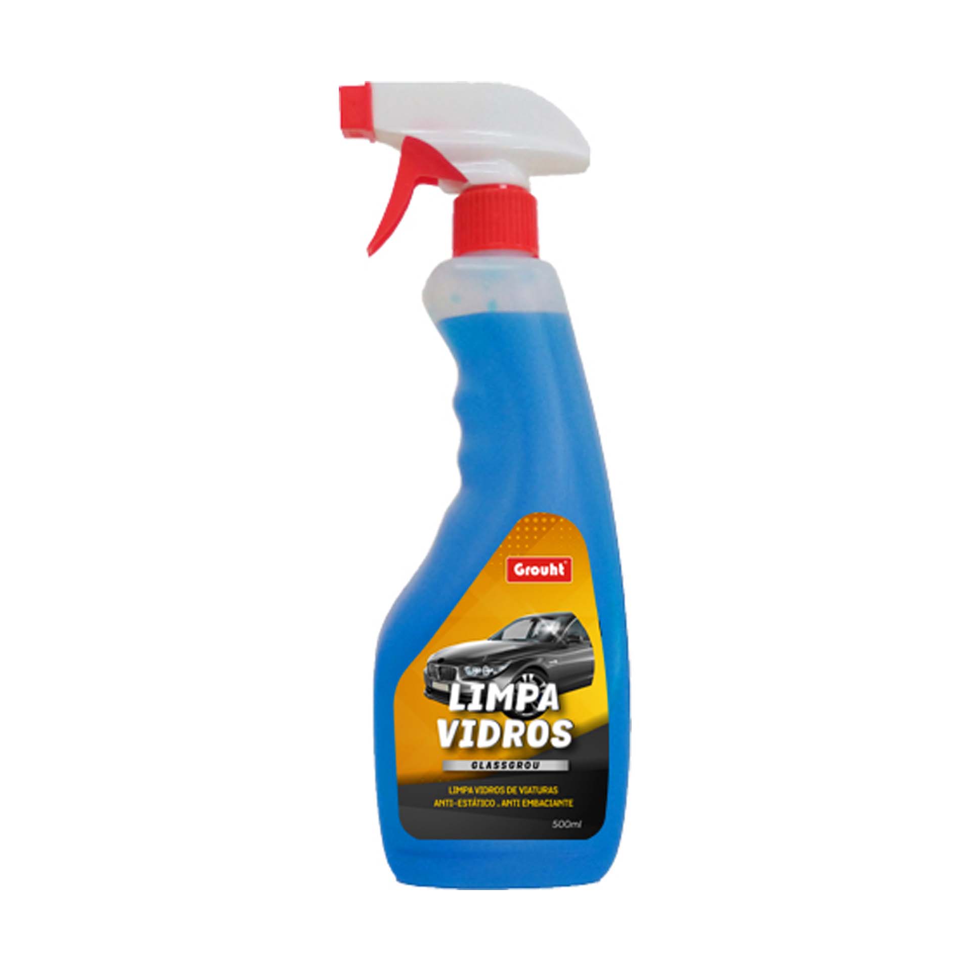 Limpa Vidros Automóvel Spray 500ml Grouht