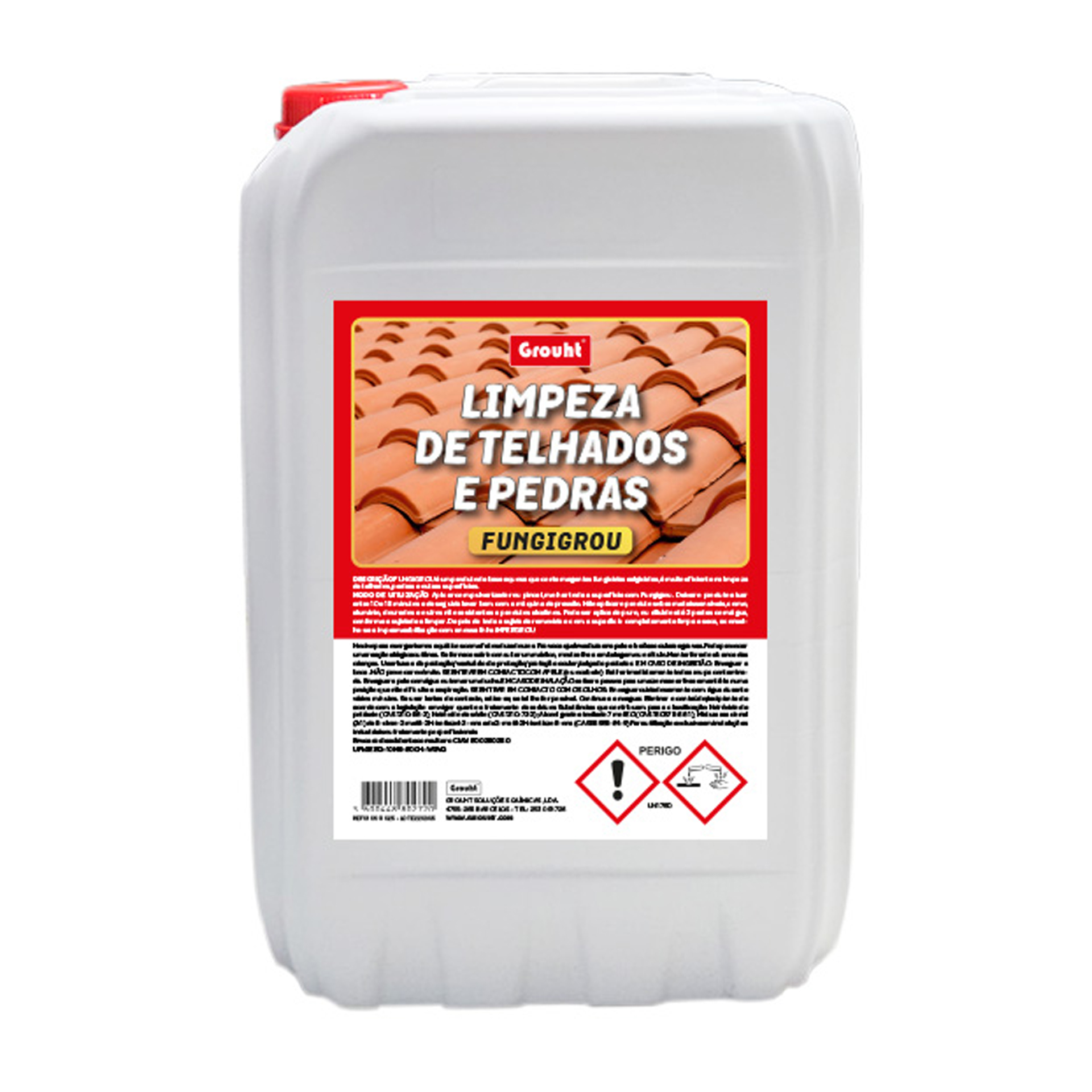 Lava Telhados e Pedras Fungigrou 20L