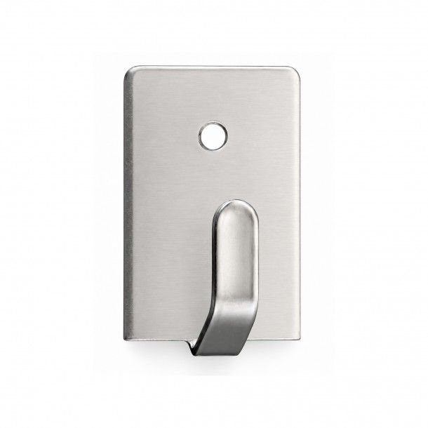 Cabide Adesivo 26x18x12mm Inox 4 Uni Cabide Adesivo 26x18x12mm Inox 4 Uni
