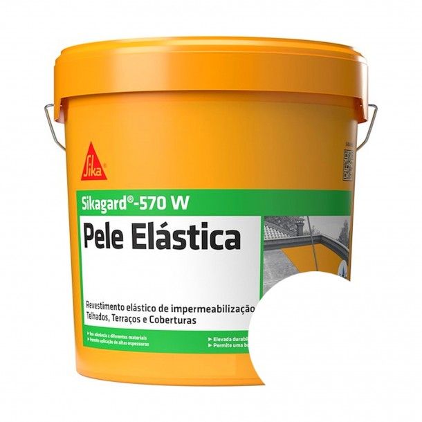 Membrana Impermeabilizante Elástica SikaGard 570W 5kg Membrana Impermeabilizante Elástica SikaGard 570W 5kg