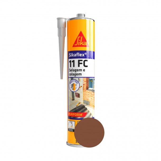 Cola e Veda Poliuretano SikaFlex 11FC Purform 300ml Cola e Veda Poliuretano SikaFlex 11FC Purform 300ml
