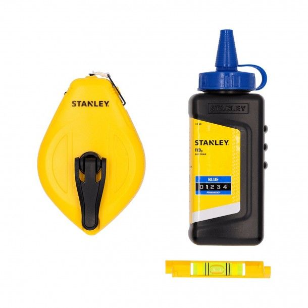 Traçador de Retas com Recarga 30M STHT47113-0 Stanley Traçador de Retas com Recarga 30M STHT47113-0 Stanley