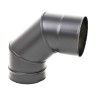 Curva M/F Inox/Antracite 90� � 100mm