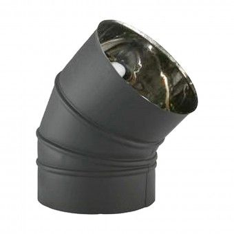 Curva Inox 45� � 80mm