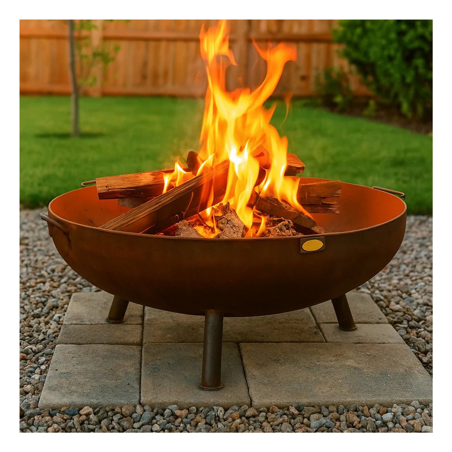Lareira de Exterior Basic 40x30cm Design Grill