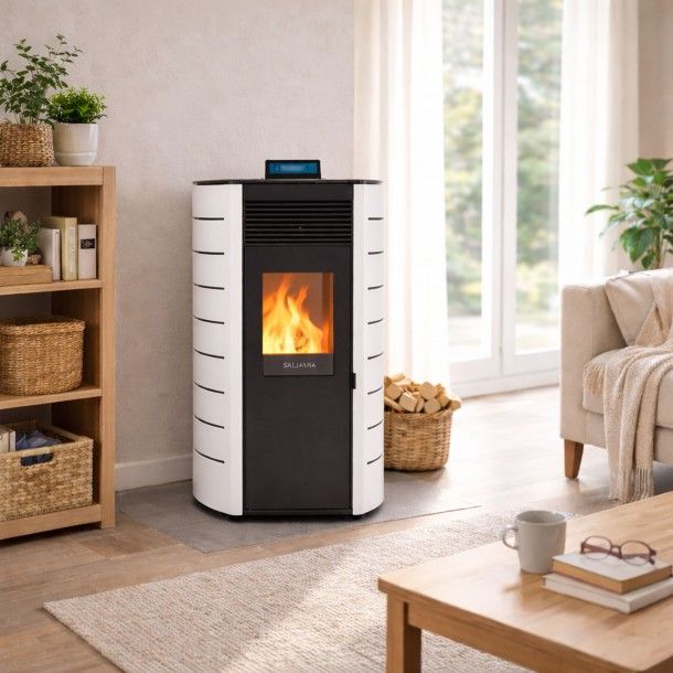 Salamandra a Pellets 10KW K2 Solzaima