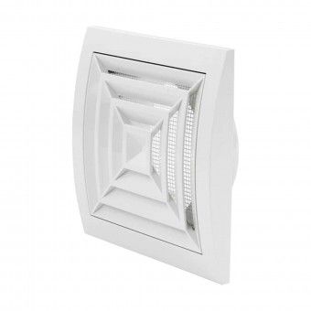 Grelha de Ventilação de Teto 190x190mm Odem Grelha de Ventilação de Teto 190x190mm Odem