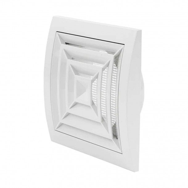 Grelha de Ventilação de Teto 190x190mm Odem Grelha de Ventilação de Teto 190x190mm Odem